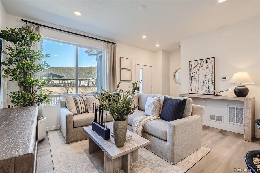 Furnished interior view inside a new home in , Arvada (Image 6).