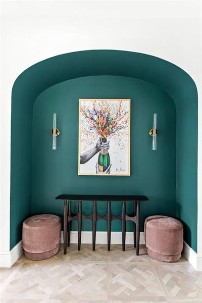 Furnished interior view inside a new home in , Dallas (Image 6).