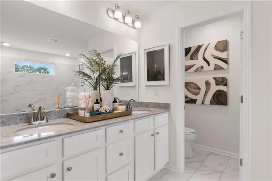 Furnished interior view inside a new home in Kingston, Locust Grove (Image 31).