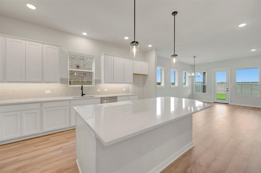 Furnished interior view inside a new home in , League City (Image 4).
