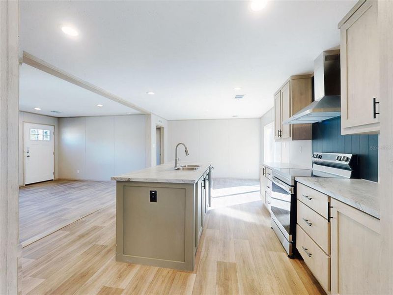 Furnished interior view inside a new home in , Williston (Image 9). Furnished interior view inside a new home in , Williston (Image 9).