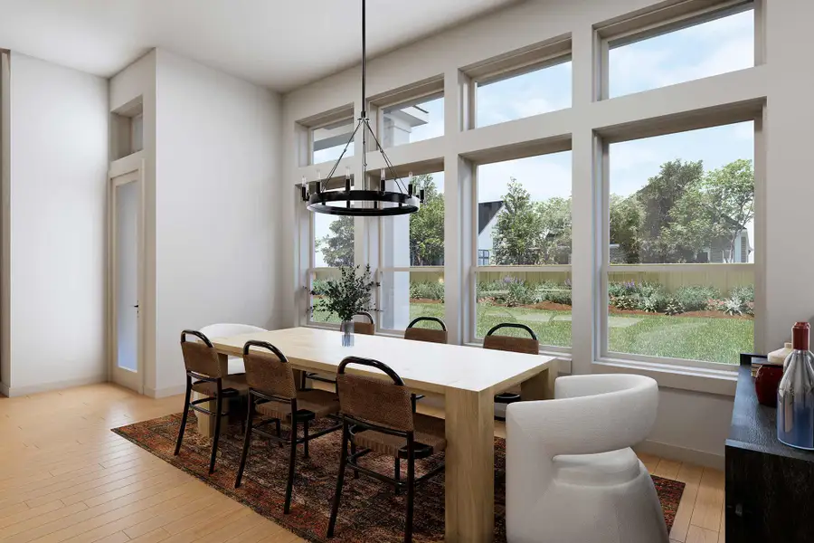 Representative furnished interior of a home built from the The Mandan by David Weekley Homes in Whyburn Estate Series, Flower Mound (Image 7).