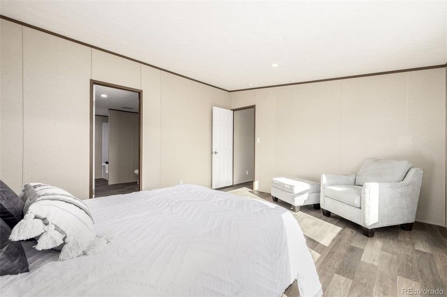 Furnished interior view inside a new home in , Colorado Springs (Image 31).