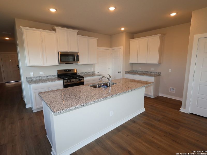 Furnished interior view inside a new home in Winding Brook, San Antonio (Image 7).