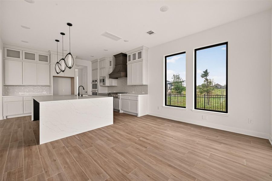 Furnished interior view inside a new home in , Brookshire (Image 5).