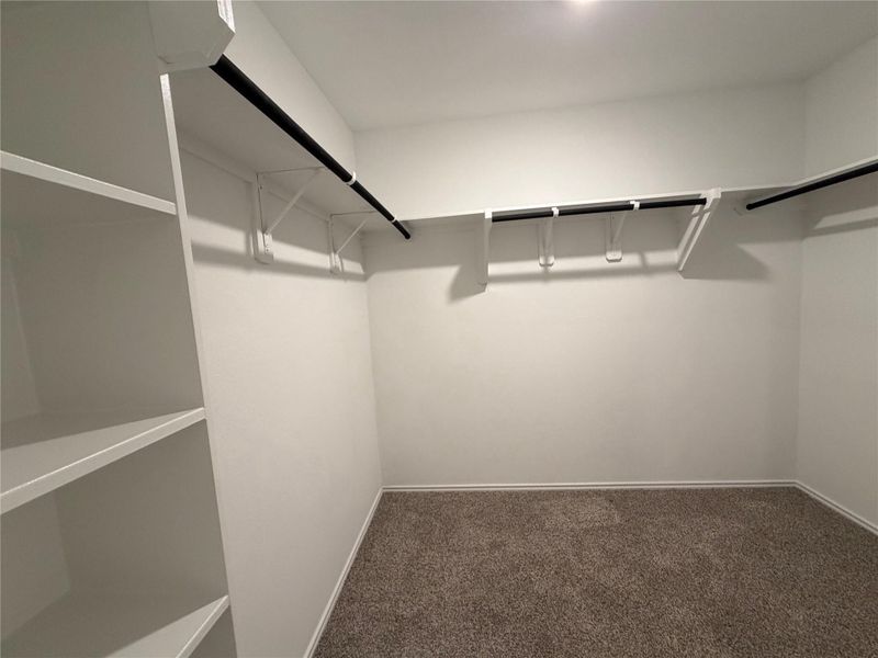 Primary walk-in closet