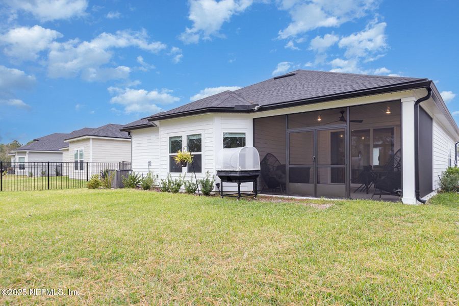 Exterior details and patio area of a home in Hyland Trail, Green Cove Springs (Image 22). Exterior details and patio area of a home in Hyland Trail, Green Cove Springs (Image 22).