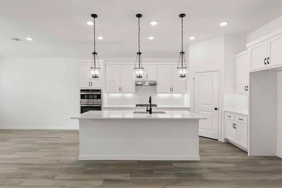 Furnished interior view inside a new home in Brookshire at Legacy Hills, Celina (Image 12).