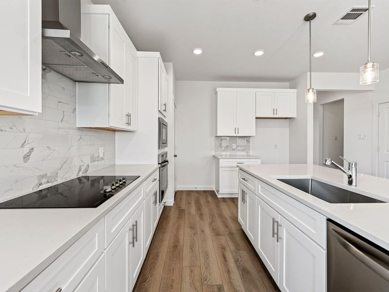 Furnished interior view inside a new home in Meadow Ridge Estates, Josephine (Image 12).
