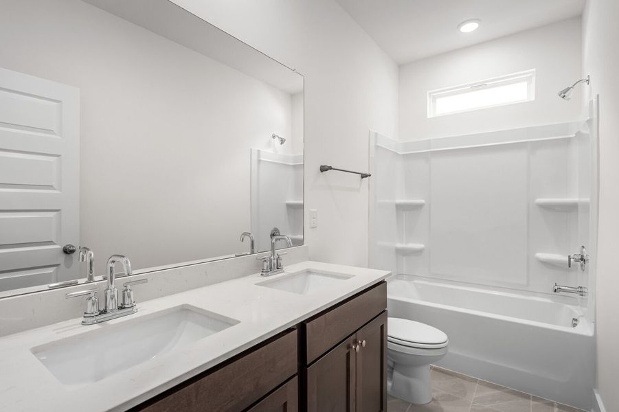 Representative furnished interior of a home built from the The Cottonwood E by Davidson Homes LLC in Woods Crossing, Gallatin (Image 13).
