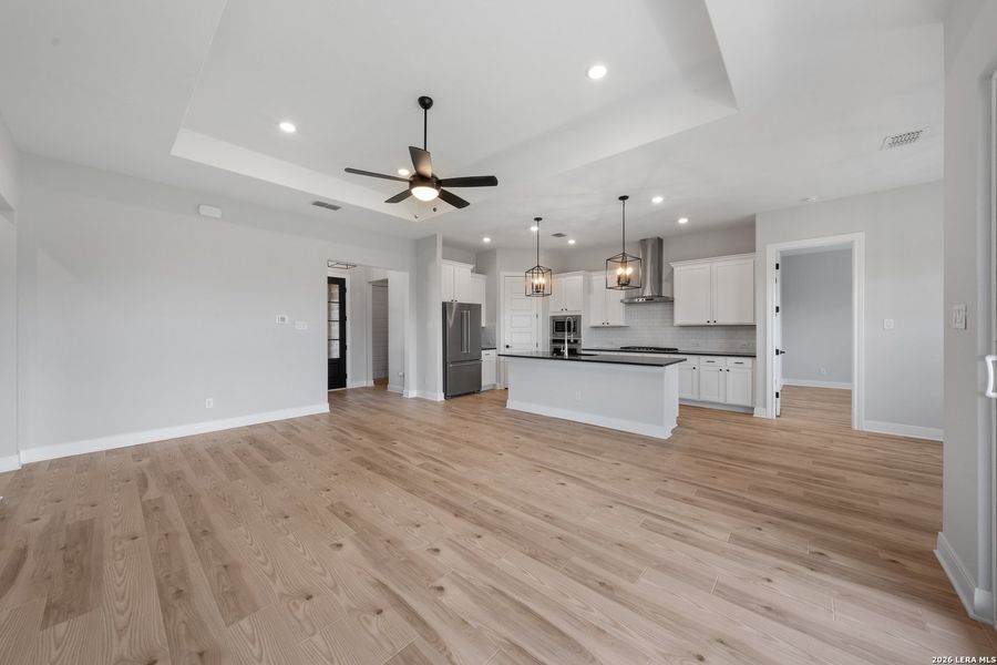 Spacious, unfurnished interior of a new home in Potranco West, Castroville (Image 12). Spacious, unfurnished interior of a new home in Potranco West, Castroville (Image 12).