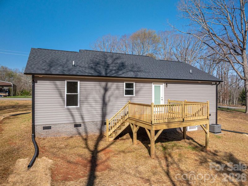 Exterior details and patio area of a home in , Lincolnton (Image 22).