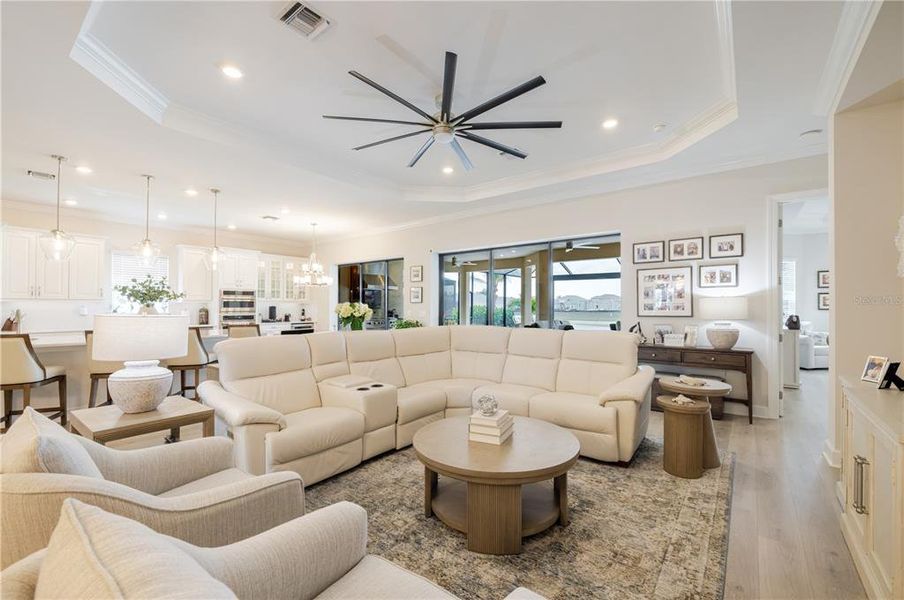 Furnished interior view inside a new home in , Fort Myers (Image 6).