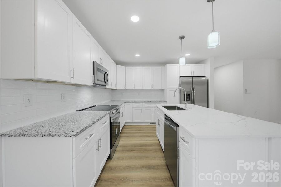 Furnished interior view inside a new home in , Hickory (Image 9). Furnished interior view inside a new home in , Hickory (Image 9).