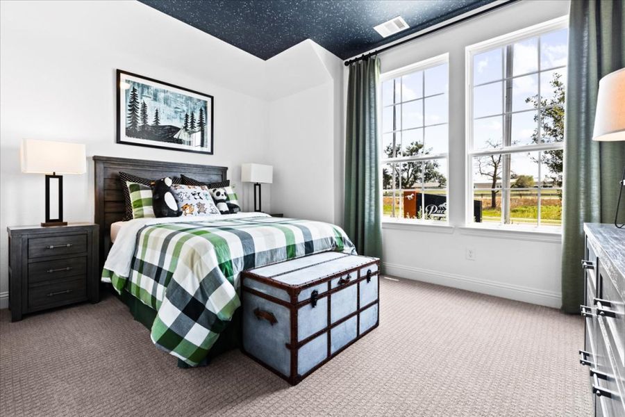 Furnished interior view inside a new home in Meadow Run, Melissa (Image 21).