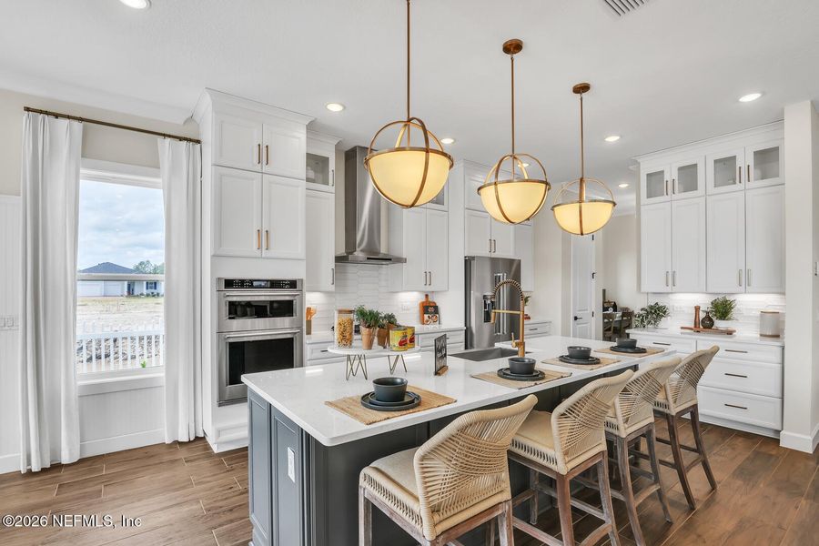 Furnished interior view inside a new home in , Flagler Beach (Image 23).