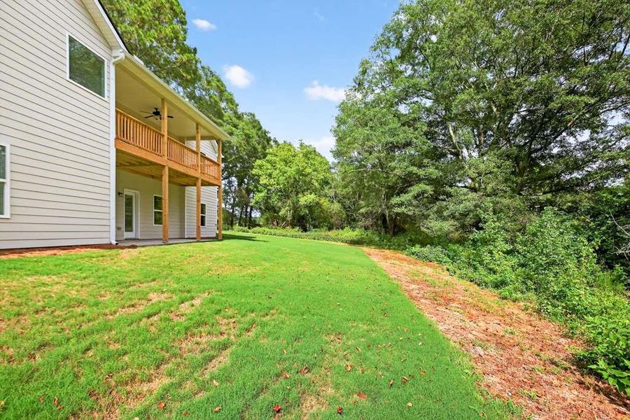 Exterior details and patio area of a home in , Winder (Image 21).