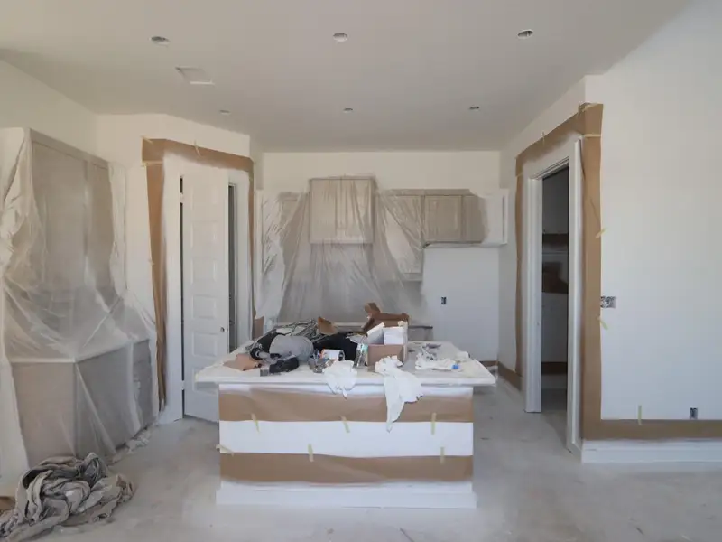 In-progress construction of a new home in Heritage, Dripping Springs, TX (Image 5).