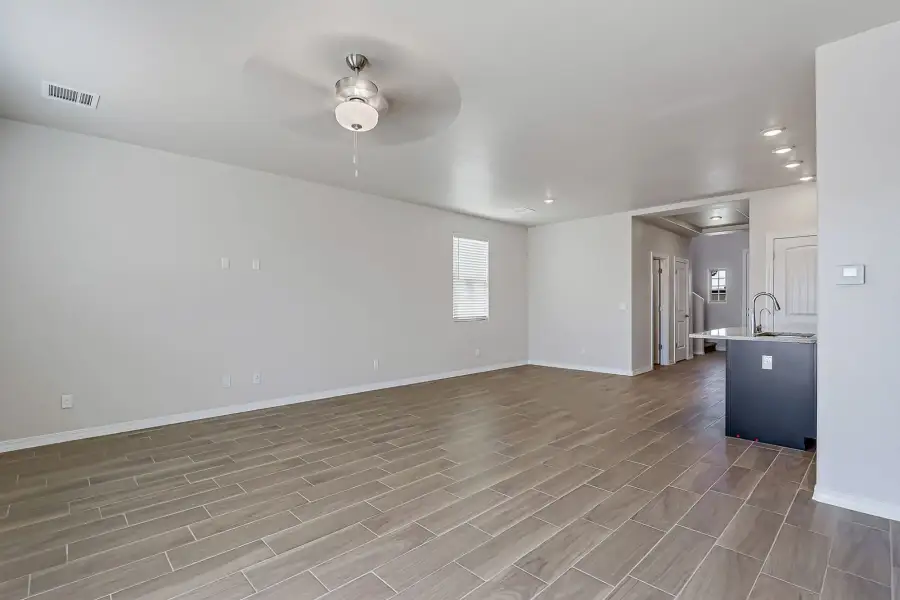 Representative unfurnished interior of a home built from the Sinatra by View Homes in Enchanted Hills, El Paso (Image 46). Representative unfurnished interior of a home built from the Sinatra by View Homes in Enchanted Hills, El Paso (Image 46).
