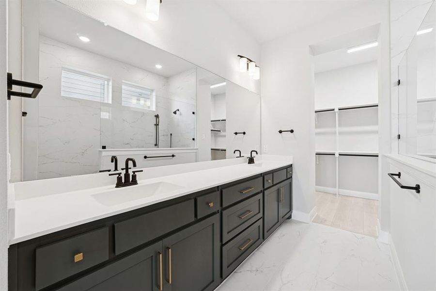 Furnished interior view inside a new home in Painted Tree - Classic Series, McKinney (Image 6). Furnished interior view inside a new home in Painted Tree - Classic Series, McKinney (Image 6).