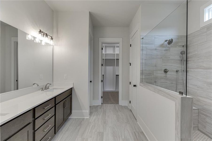 Furnished interior view inside a new home in , Buford (Image 8).