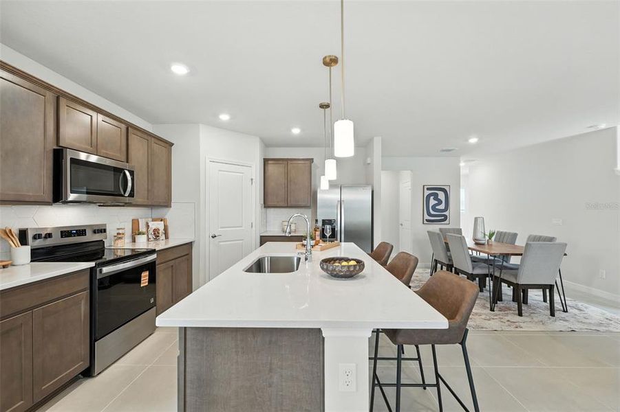 Furnished interior view inside a new home in Amelia Groves, St. Cloud (Image 15). Furnished interior view inside a new home in Amelia Groves, St. Cloud (Image 15).