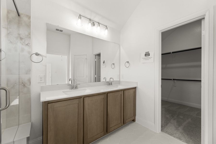 Furnished interior view inside a new home in The Reserve at Spiritas Ranch, Little Elm (Image 9).