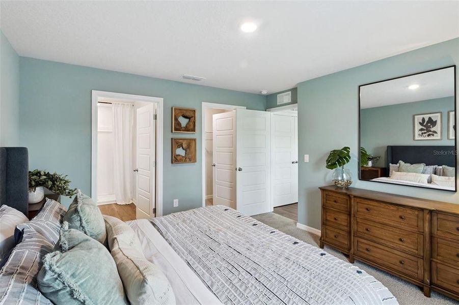 Furnished interior view inside a new home in Willowbrook South, Winter Haven (Image 27). Furnished interior view inside a new home in Willowbrook South, Winter Haven (Image 27).