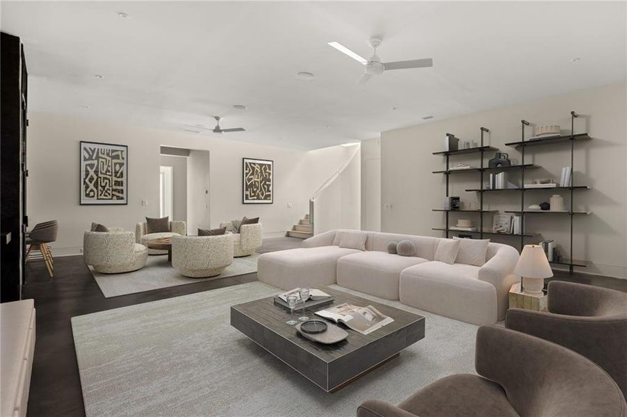 Furnished interior view inside a new home in , Chattahoochee Hills (Image 36). Furnished interior view inside a new home in , Chattahoochee Hills (Image 36).
