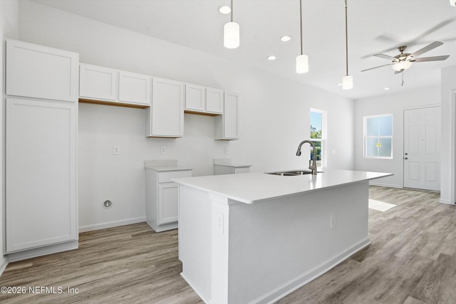 Furnished interior view inside a new home in , Jacksonville (Image 15).