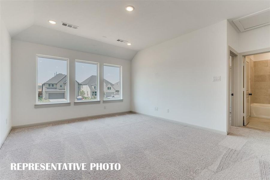 The entire family will enjoy endless hours of family fun time in this gorgeous game room!  REPRESENTATIVE PHOTO