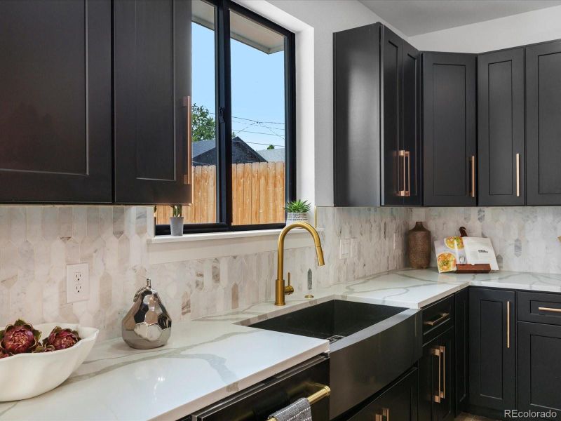 Close-up of interior finishes inside a home in , Denver (Image 36).