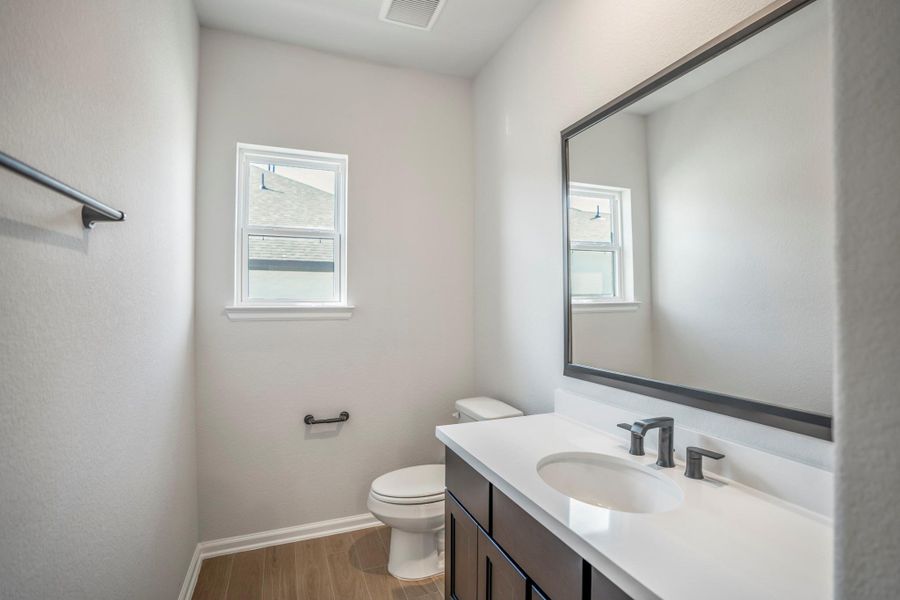 Furnished interior view inside a new home in Sienna 70′ Lots, Missouri City (Image 19).