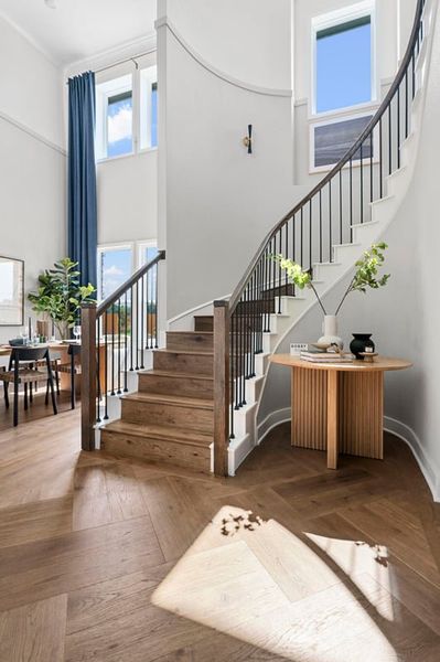 Image 25 representing the Linden by Tri Pointe Homes in Arbor Collection at Heritage, Dripping Springs, TX.