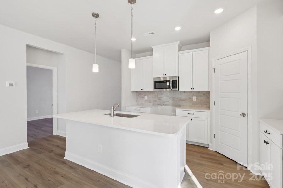 Furnished interior view inside a new home in Edgewood Preserve, Huntersville (Image 5). Furnished interior view inside a new home in Edgewood Preserve, Huntersville (Image 5).