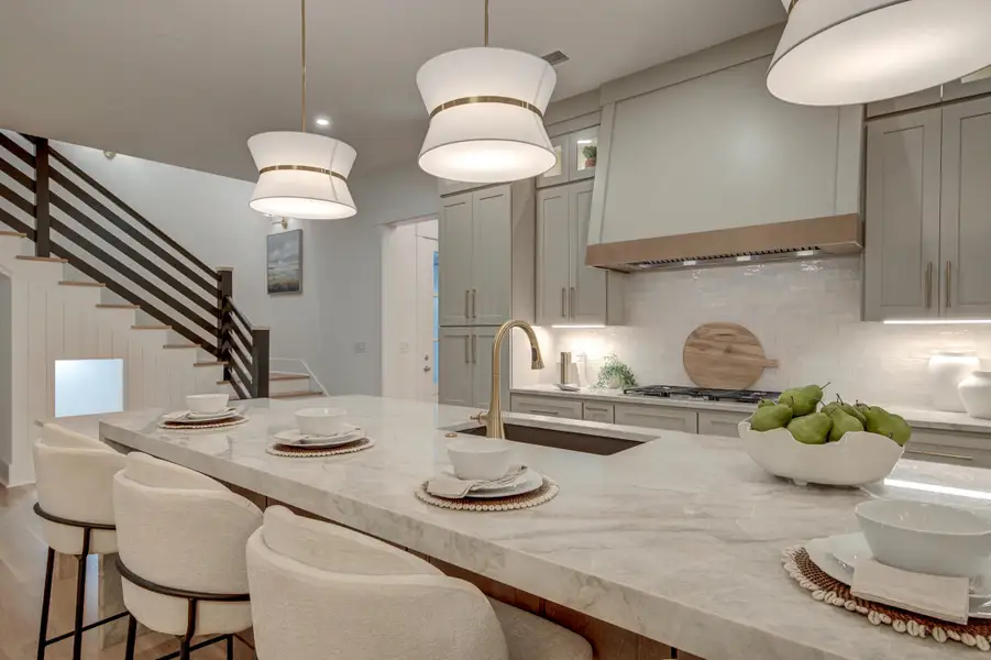 Furnished interior view inside a new home in , Mount Pleasant (Image 7).