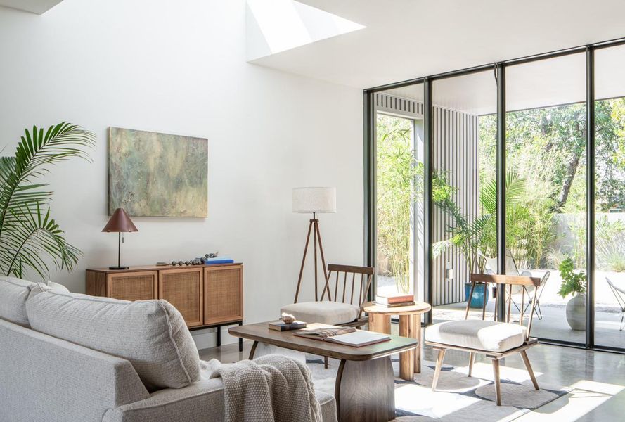 Furnished interior view inside a new home in , Austin (Image 11).