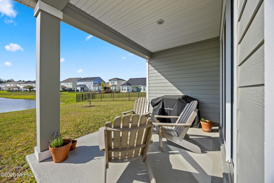 Exterior details and patio area of a home in , St. Augustine (Image 4).