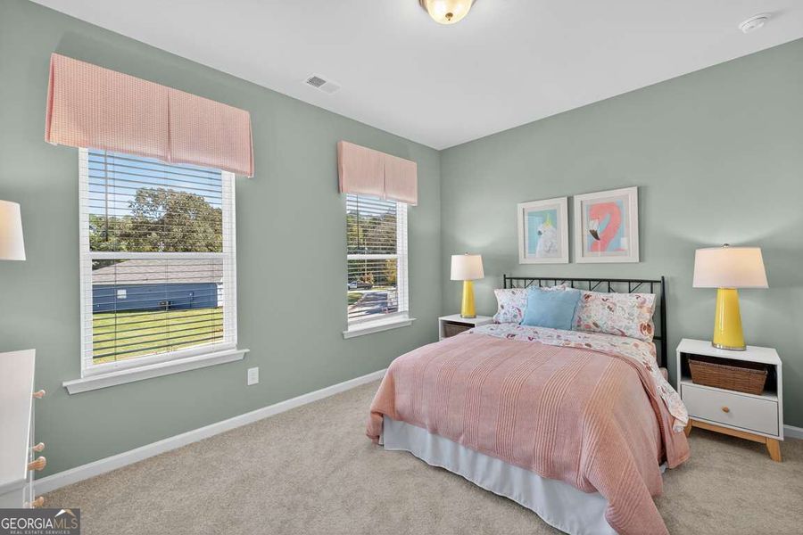 Furnished interior view inside a new home in Cobblestone Crossing Commons, Byron (Image 29). Furnished interior view inside a new home in Cobblestone Crossing Commons, Byron (Image 29).