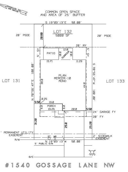 Preliminary Plot Plan Preliminary Plot Plan