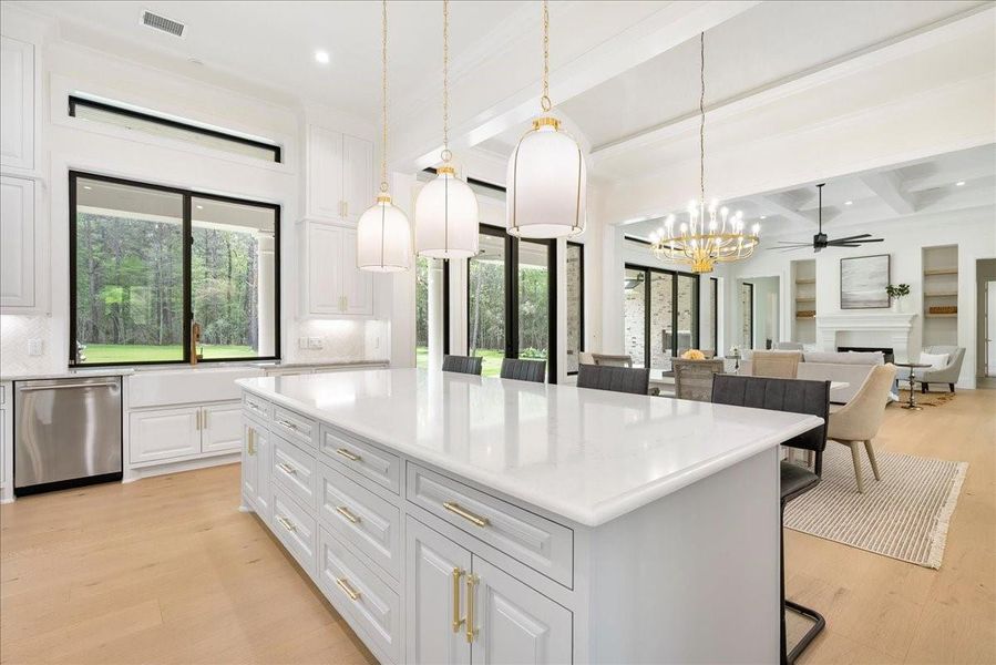 Engineered white oak flooring, layered millwork, and flawless Level 5 walls create an interior that feels polished, warm, and effortlessly sophisticated.