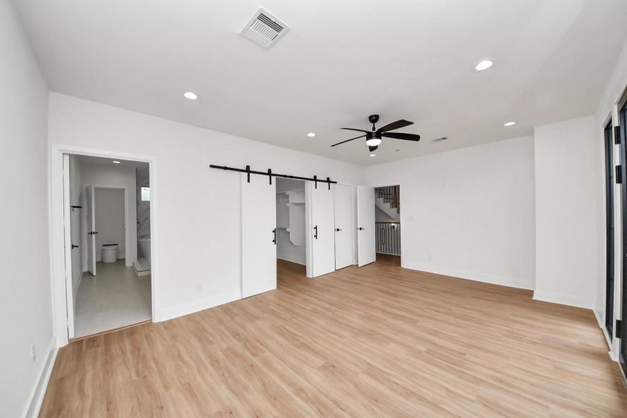 Primary bedroom vibes -- your soft place to land (and rest)