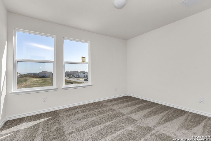 Spacious, unfurnished interior of a new home in Knox Ridge, Converse (Image 12). Spacious, unfurnished interior of a new home in Knox Ridge, Converse (Image 12).