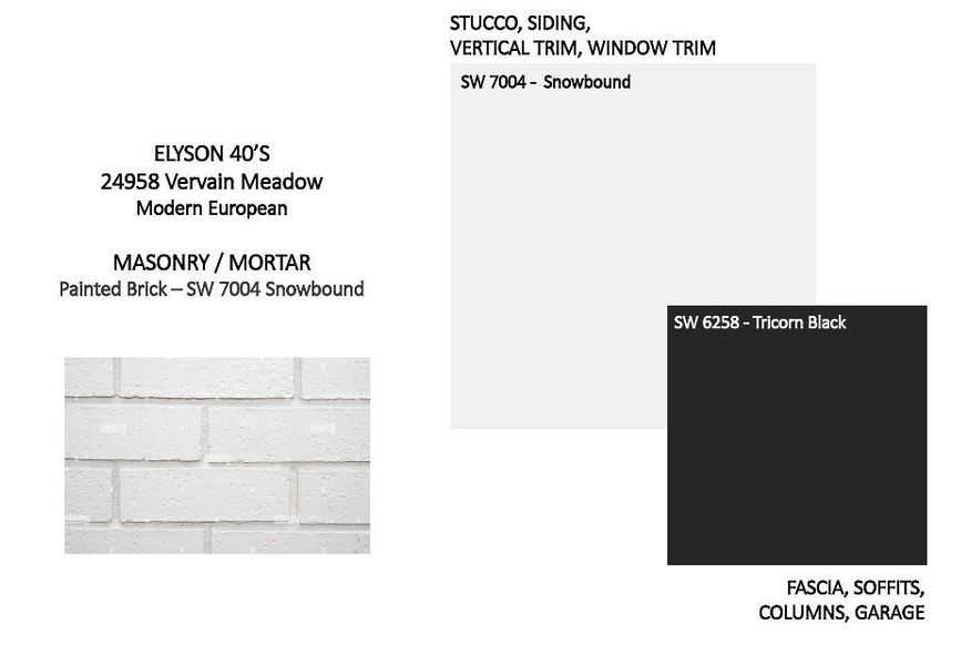 Sample of building materials used in homes in , Katy (Image 2). Sample of building materials used in homes in , Katy (Image 2).