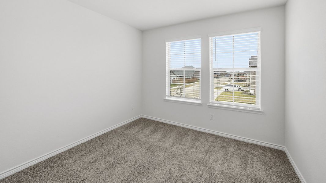 Spacious, unfurnished interior of a new home in Fireside by the Lake, Garland (Image 22).