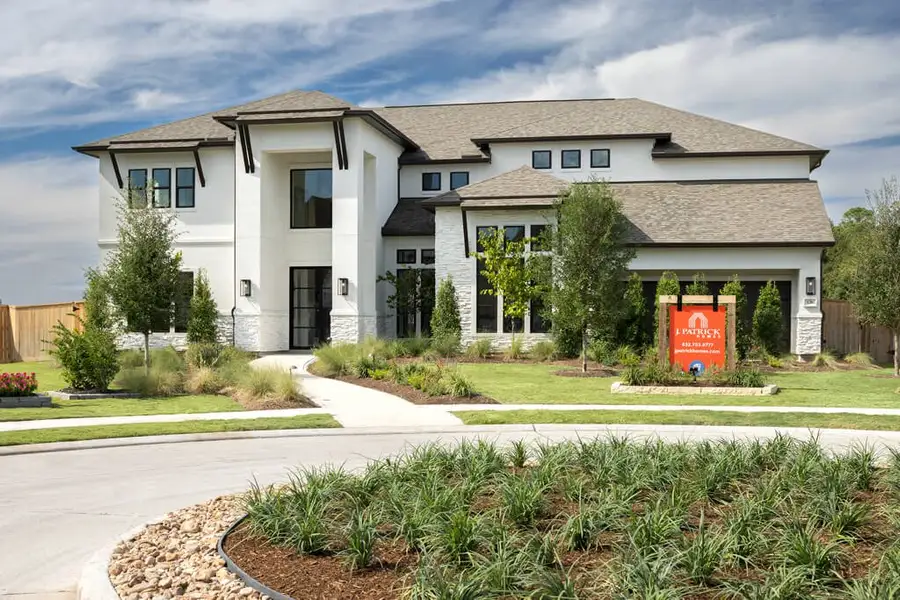 Representative exterior photo of a completed home built from the Whitley 4912 by J. Patrick Homes in Jubilee 80′ Lots, Hockley, TX (Image 2).