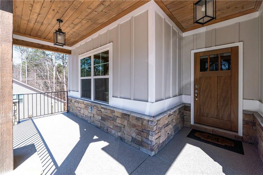 Exterior details and patio area of a home in , Waleska (Image 4). Exterior details and patio area of a home in , Waleska (Image 4).