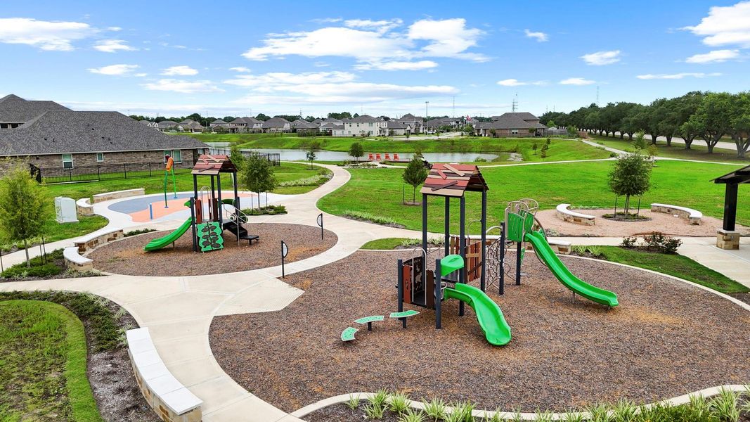 Enjoy the playgrounds, splashpad and more!