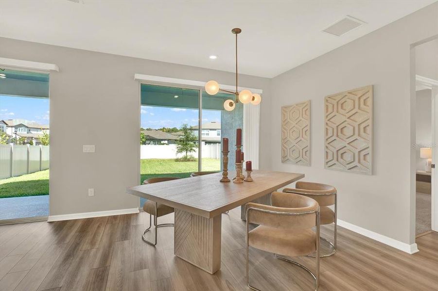 Furnished interior view inside a new home in , Land O' Lakes (Image 5).