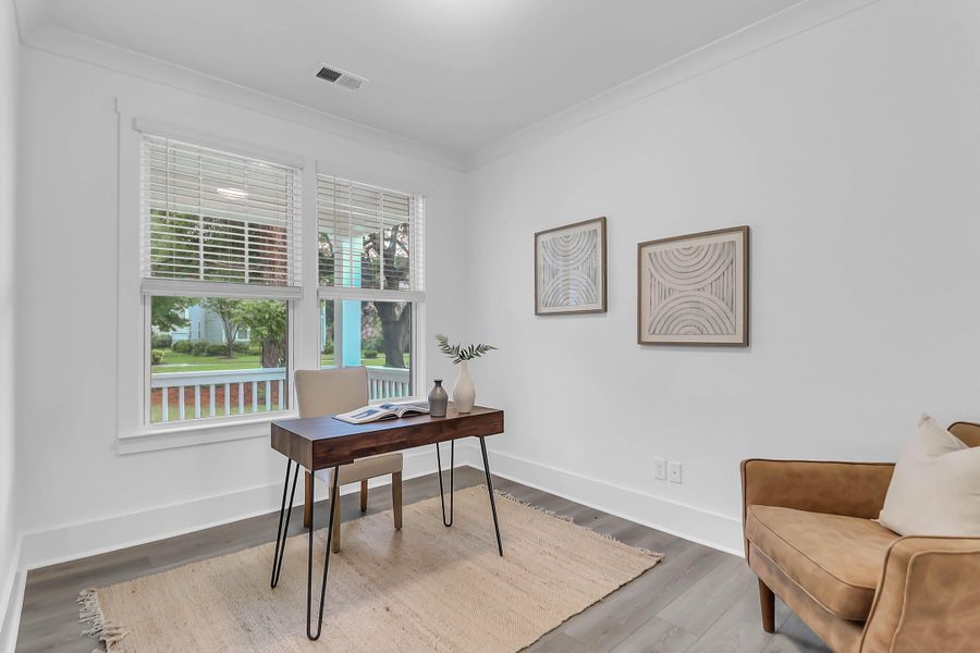 Furnished interior view inside a new home in , Summerville (Image 15).